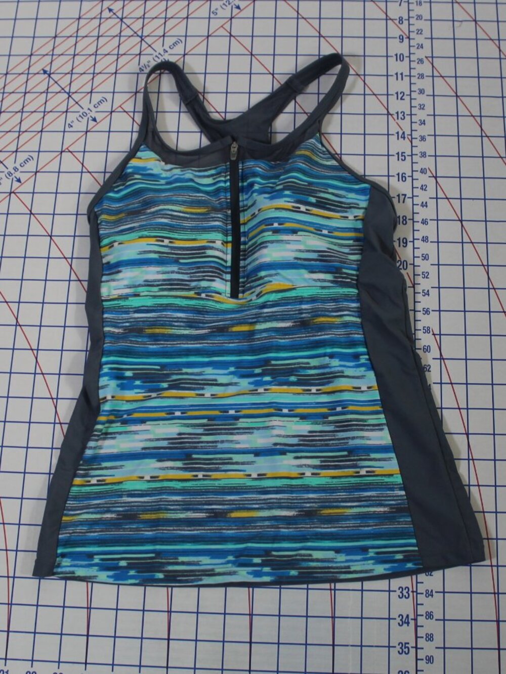 Free Country Tankini Top Medium